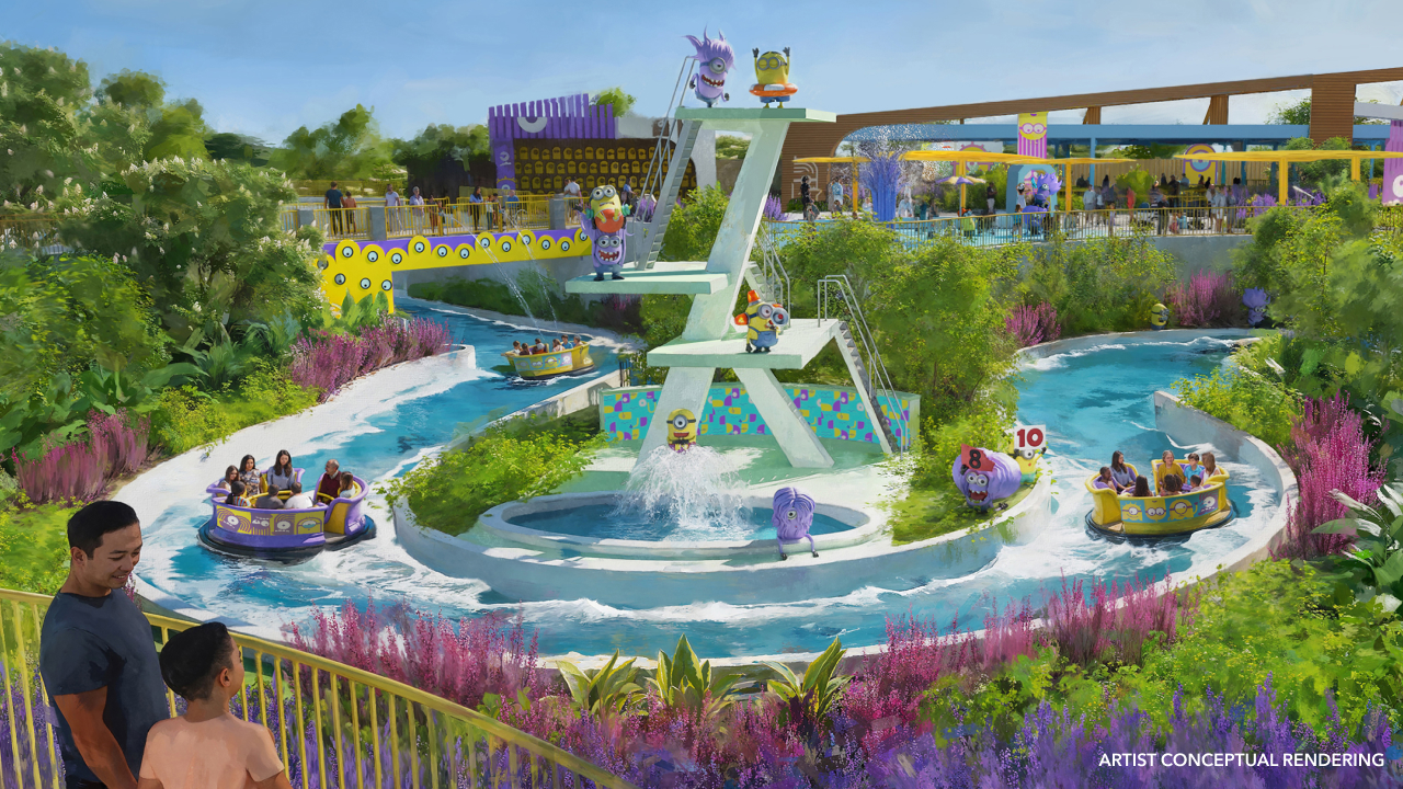 D illuminations Minions Vs Minions Bello Bay Club Rendering 2