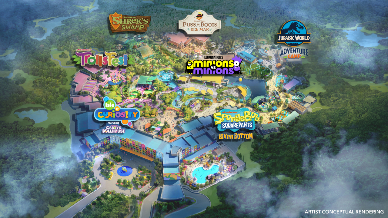 Universal Unveils First Look at the All new Universal Kids Resort in Frisco Texas