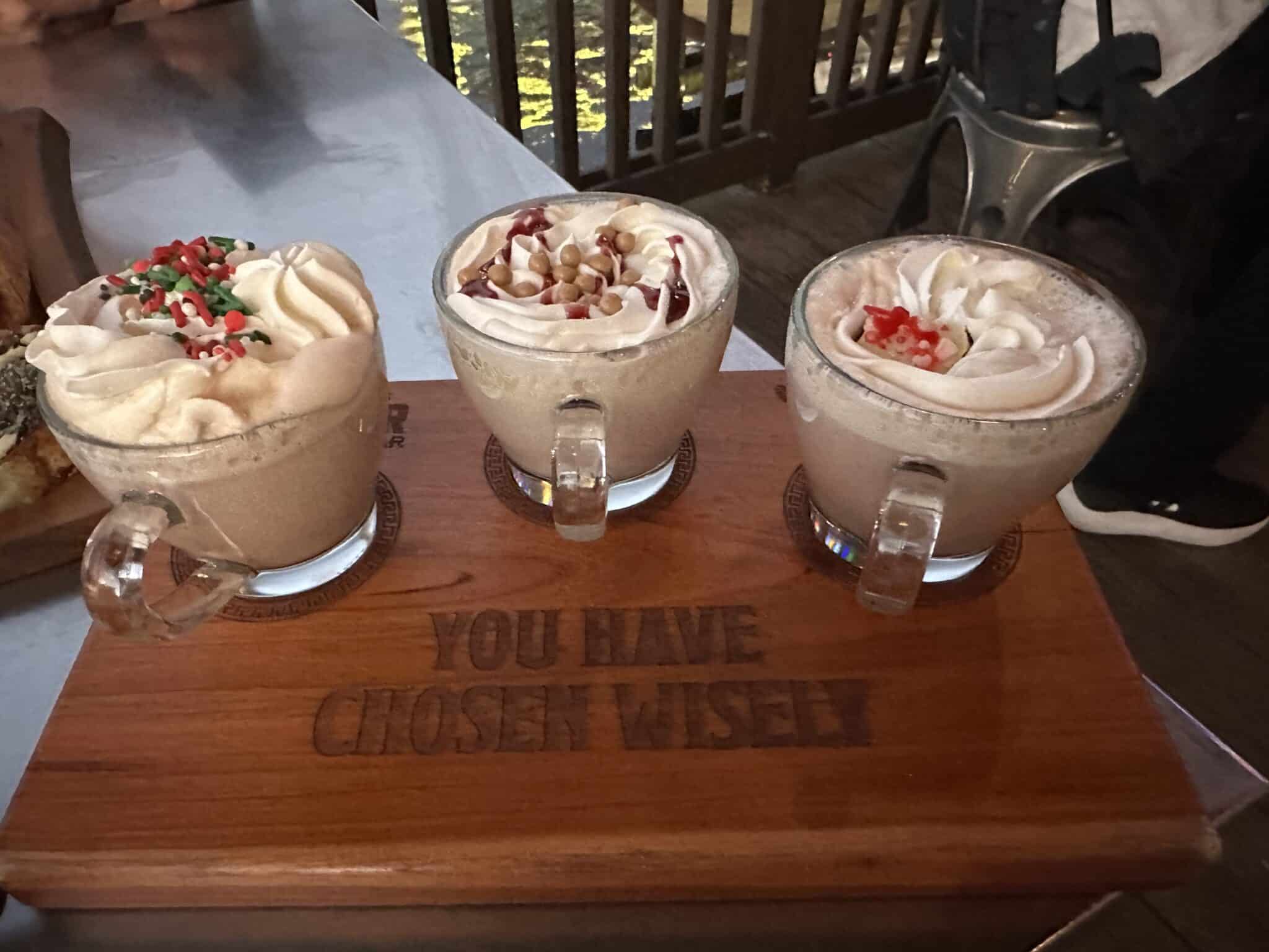 Jock Lindseys Hot Cocoa Flight | The Main Street Mouse Jock Lindseys Hot Cocoa Flight