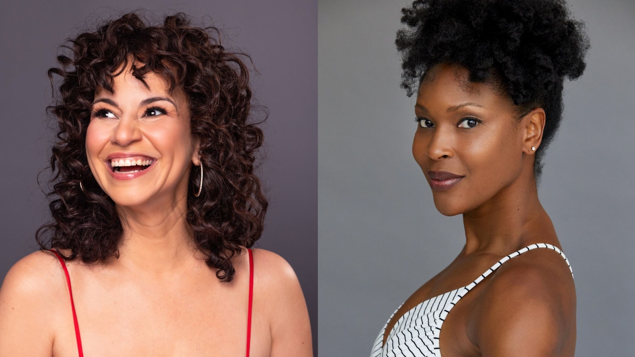 Mandy Gonzalez (Aida) and Kissy Simmons (The Lion King)