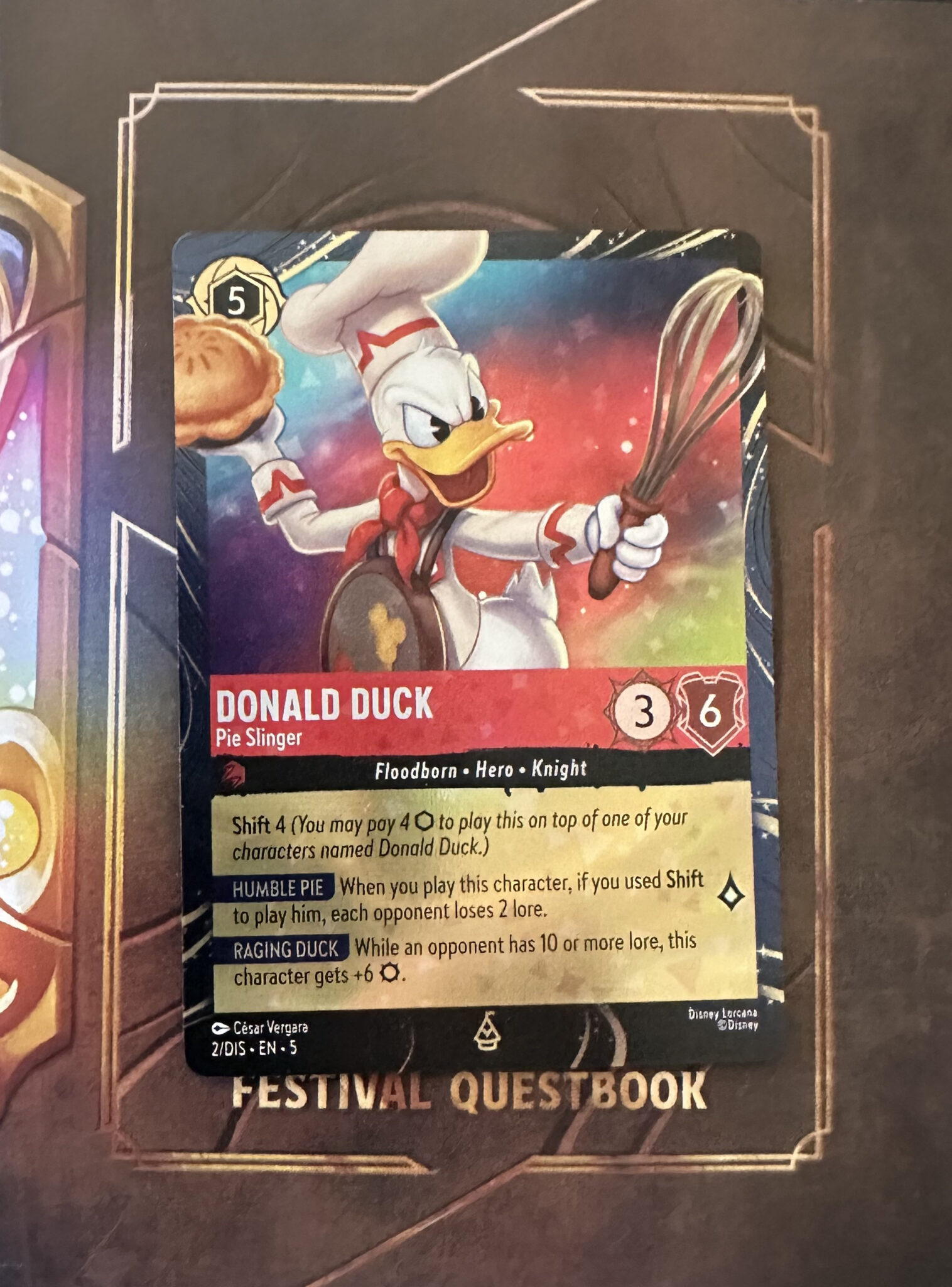 Donald Duck Pie Slinger | The Main Street Mouse Donald Duck Pie Slinger