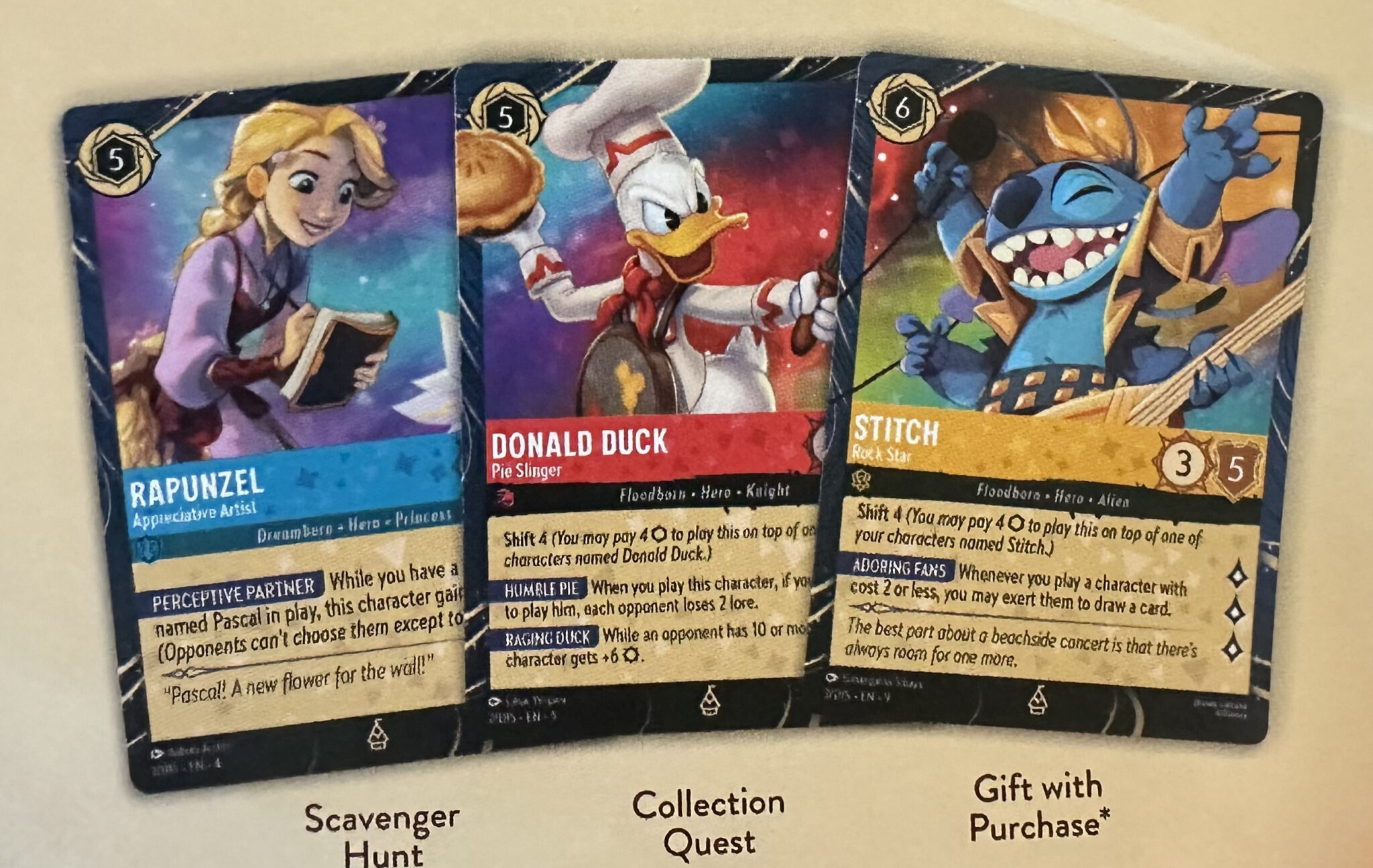 Lorcana Reward Cards | The Main Street Mouse Lorcana Reward Cards