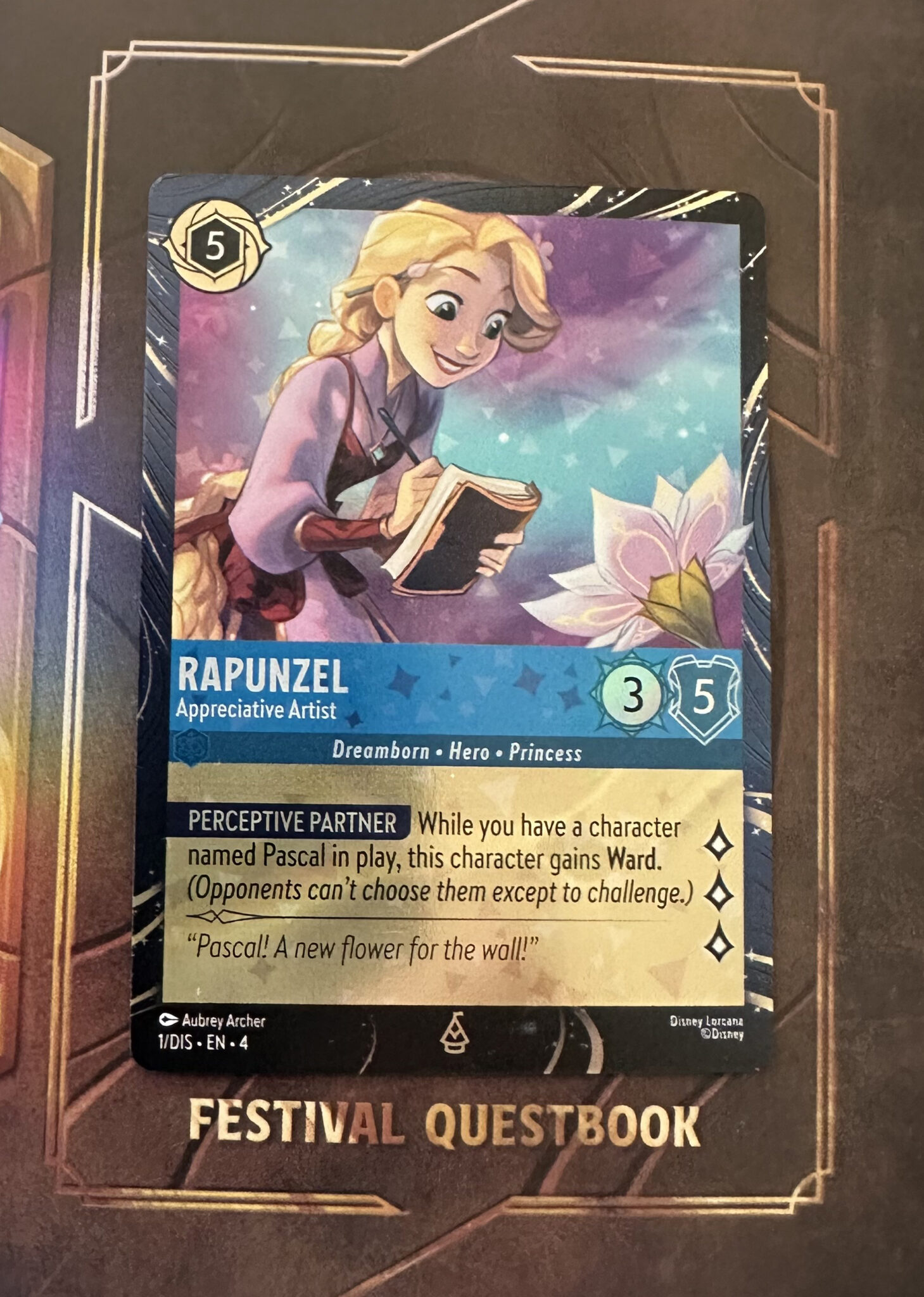 Rapunzel Appreciative Artist | The Main Street Mouse Rapunzel Appreciative Artist