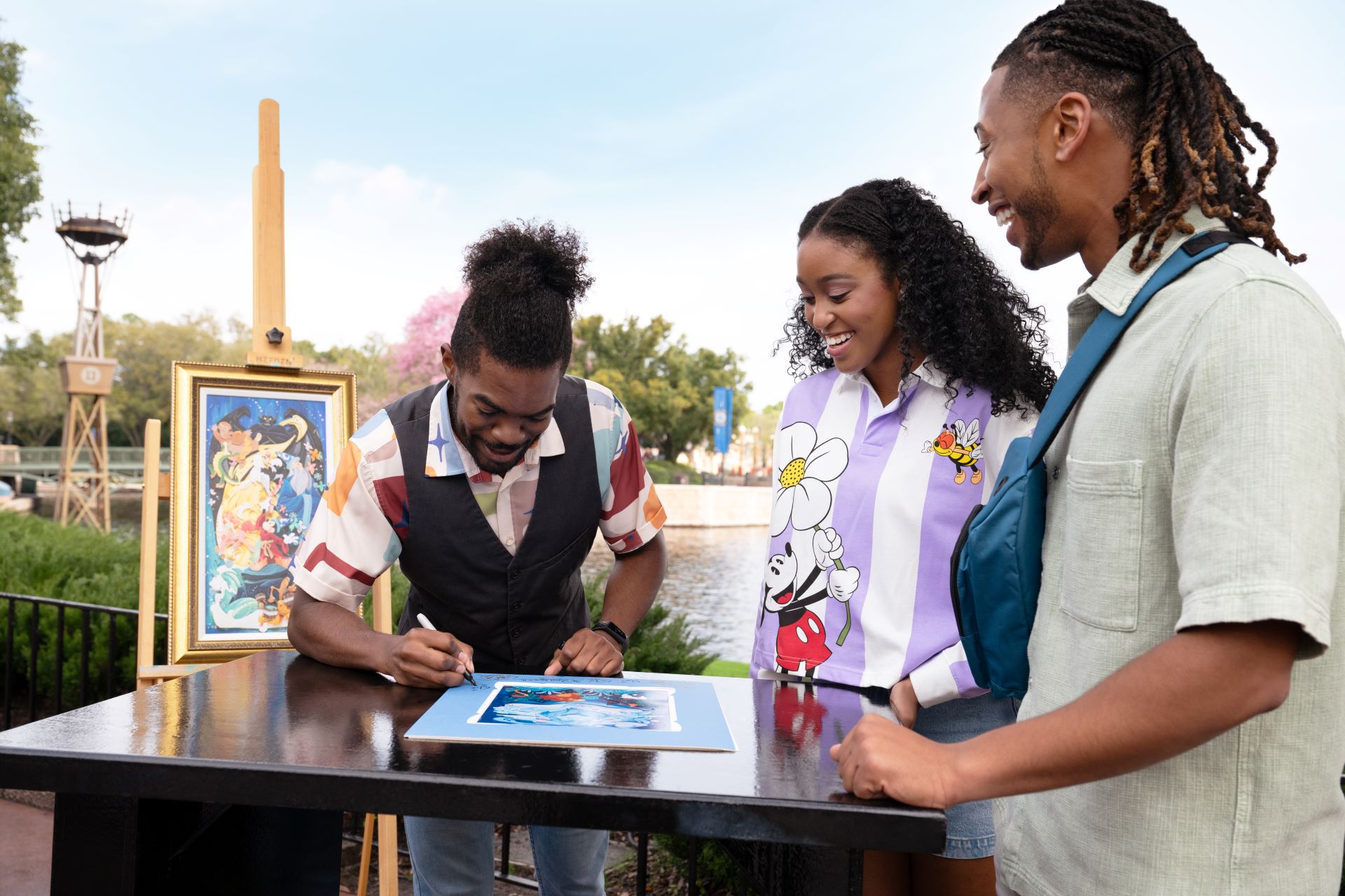 Artist signing at epcot festival of the arts 2026