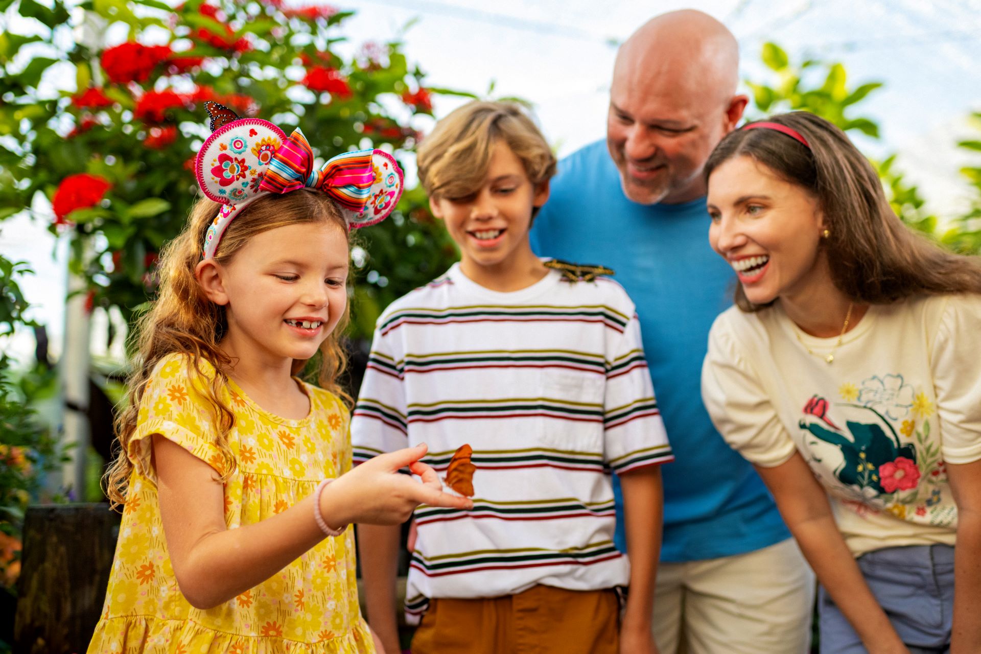 Butterflies at 2026 epcot flower and garden festival