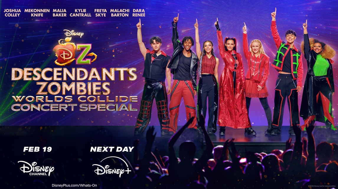Worlds Collide Descendants and Zombies Concert Special Heads to Disney+