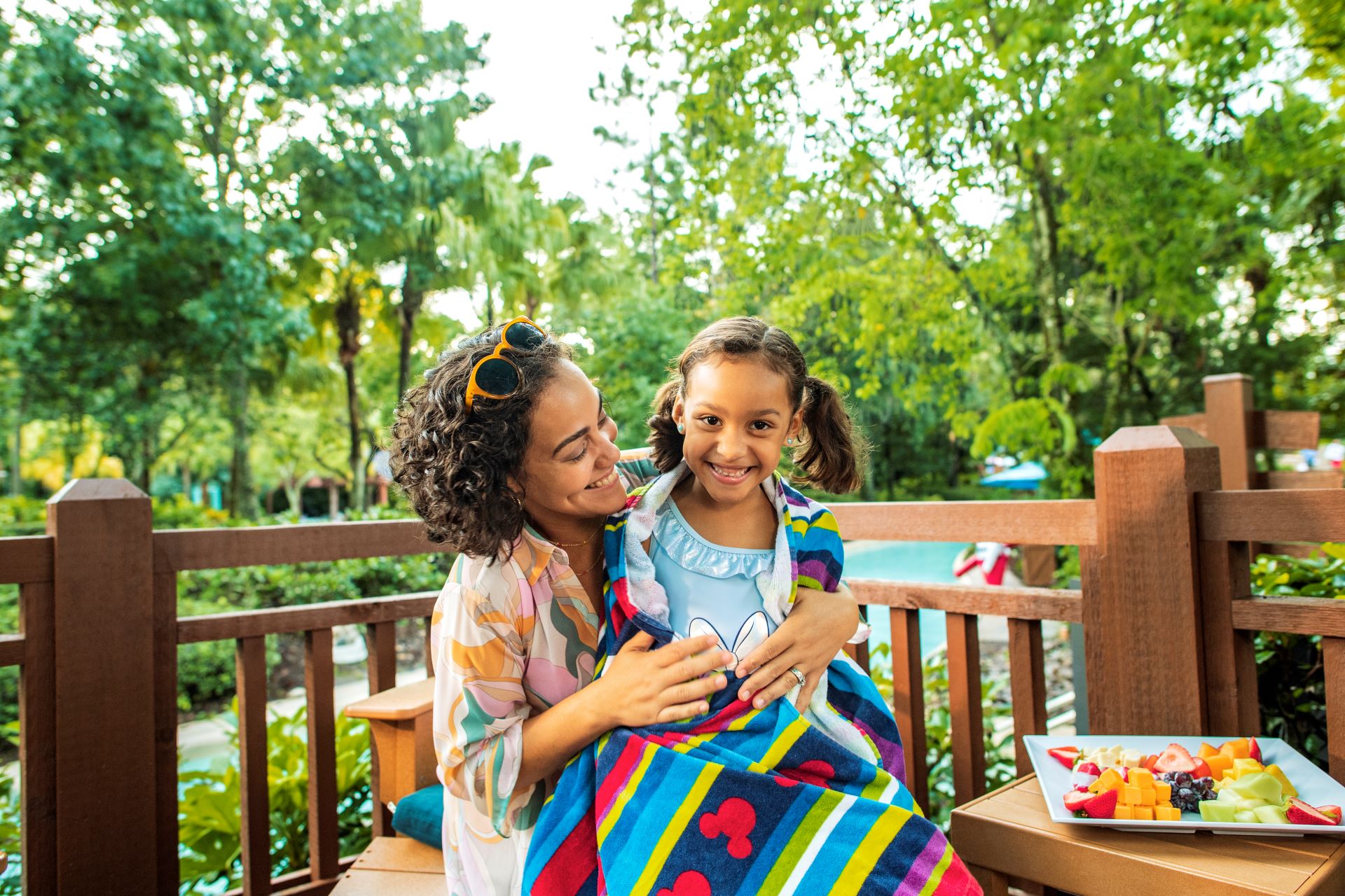 Family at blizzard beach