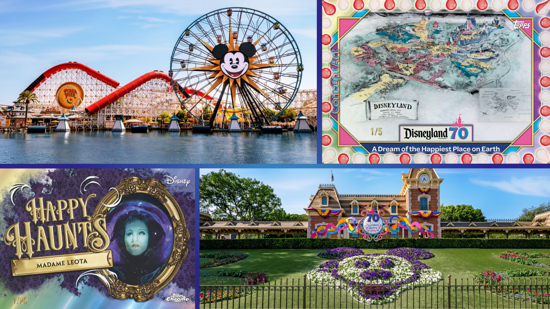 Collectors Rejoice Topps Announces Disneyland 70th Anniversary Cards