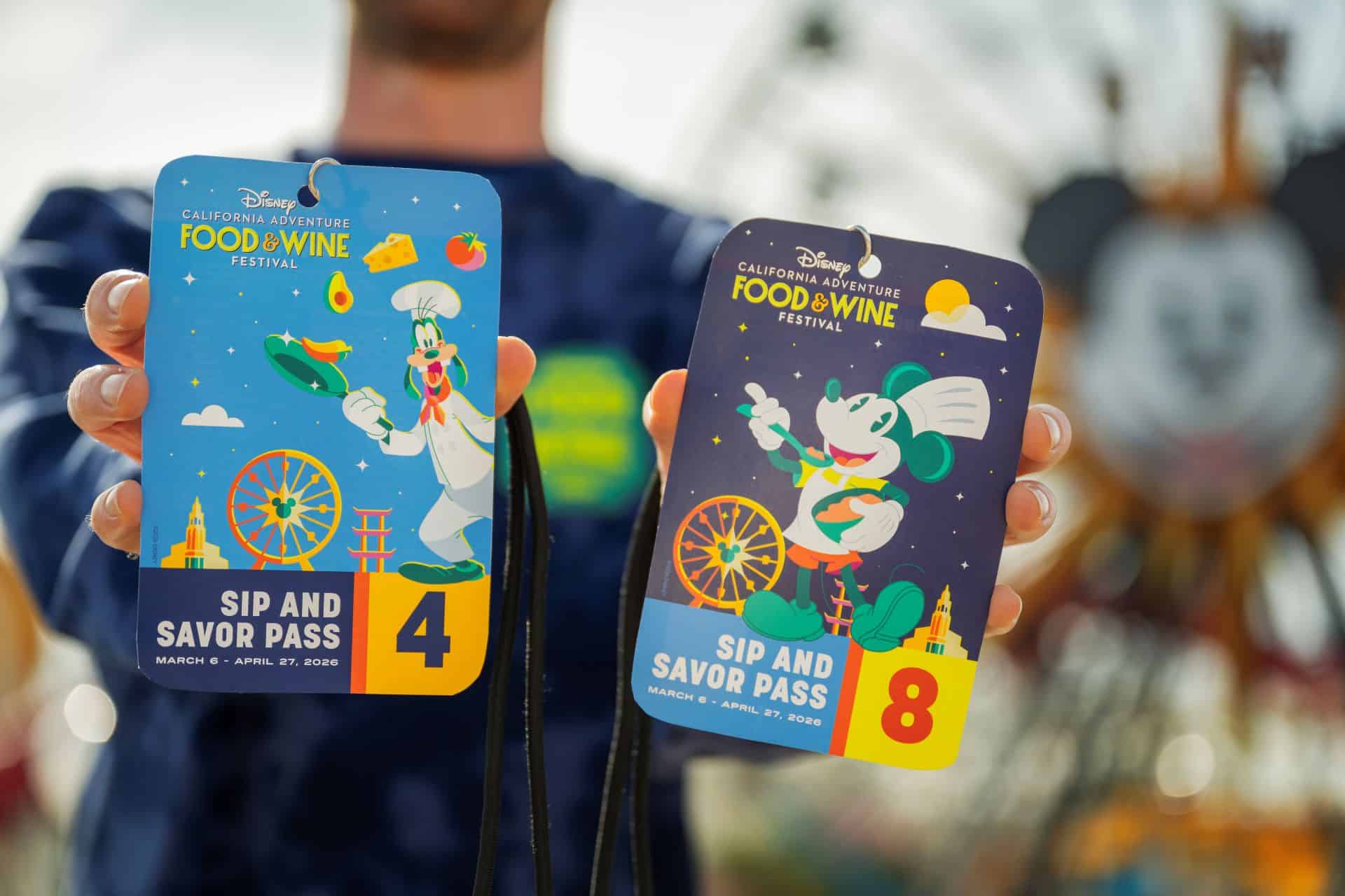 Sip and Savor Pass 2026 California Adventure Food and Wine Festival