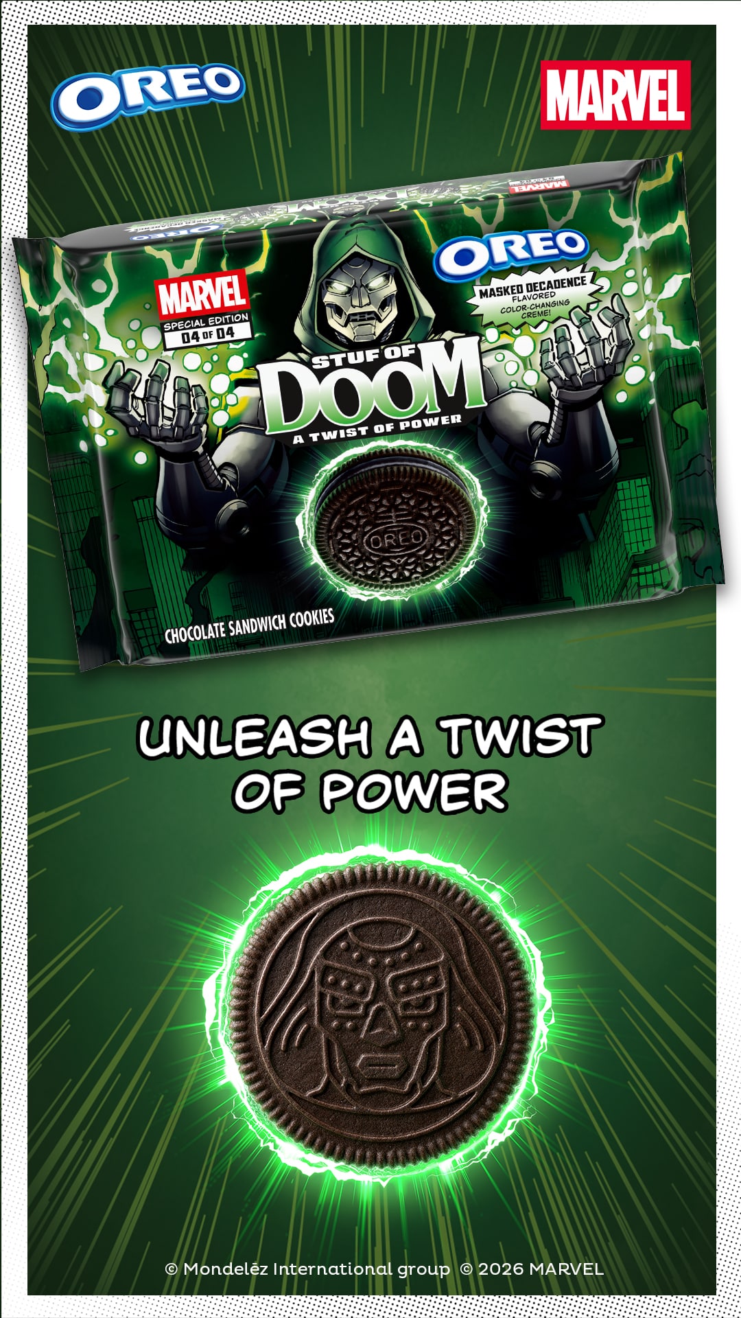 Marvel OREO Dr Doom