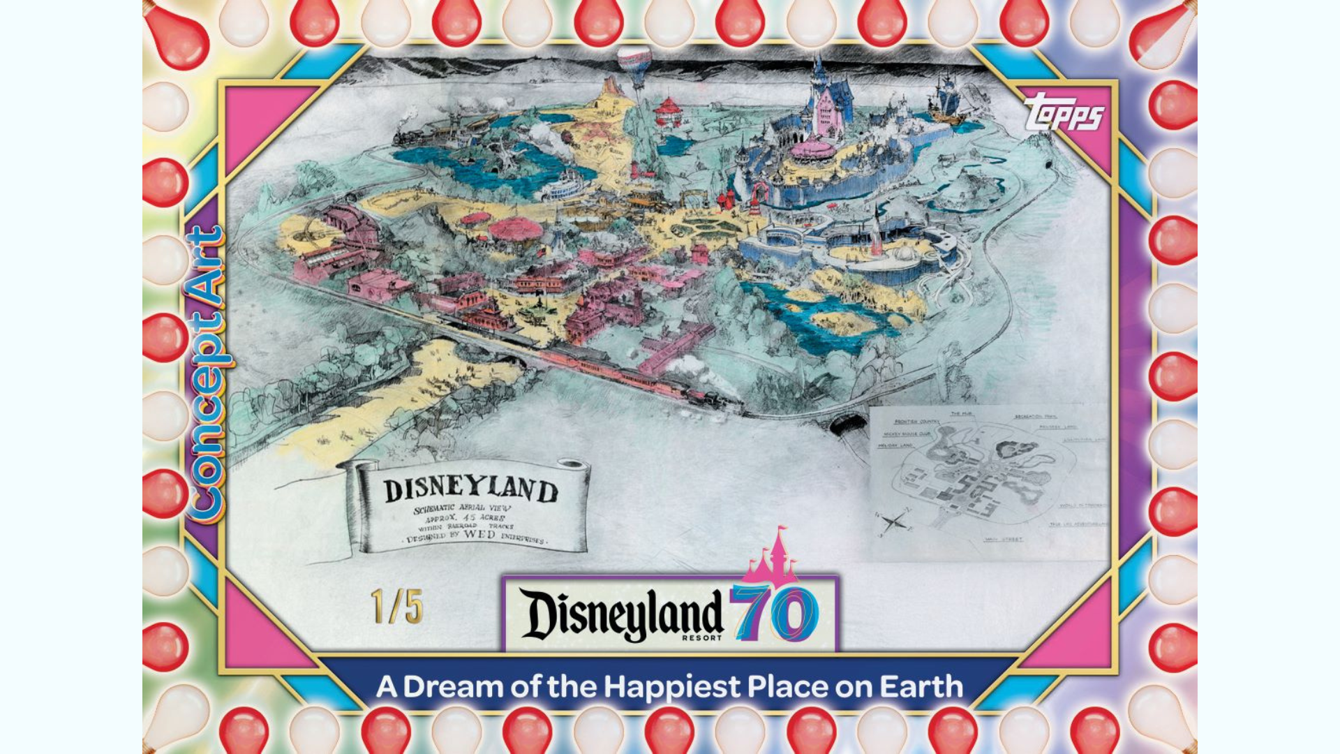 Collectors Rejoice Topps Announces Disneyland 70th Anniversary Cards | The Main Street Mouse Collectors Rejoice Topps Announces Disneyland 70th Anniversary Cards