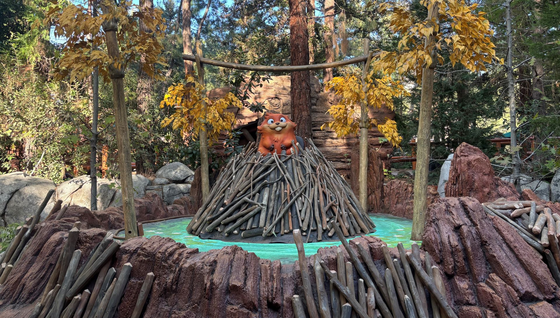 Beaver dam mabel at california adventure 2