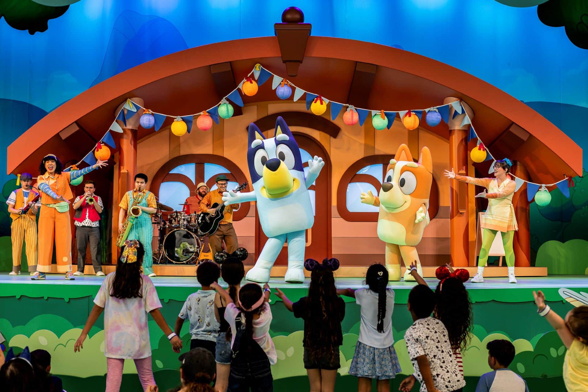 Bluey and Bingo Disneyland