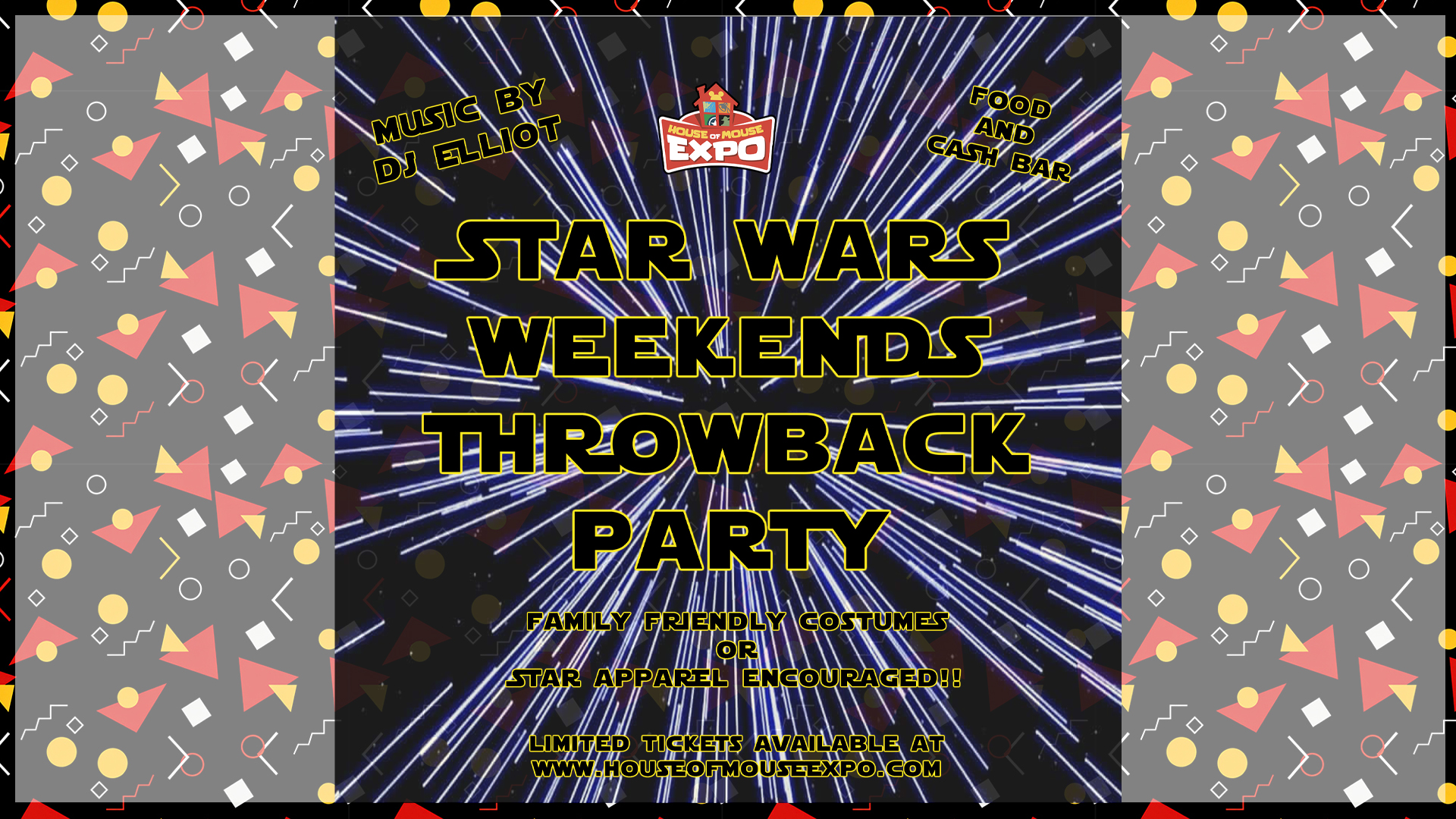Throwback to Star Wars Weekends After Hours Party