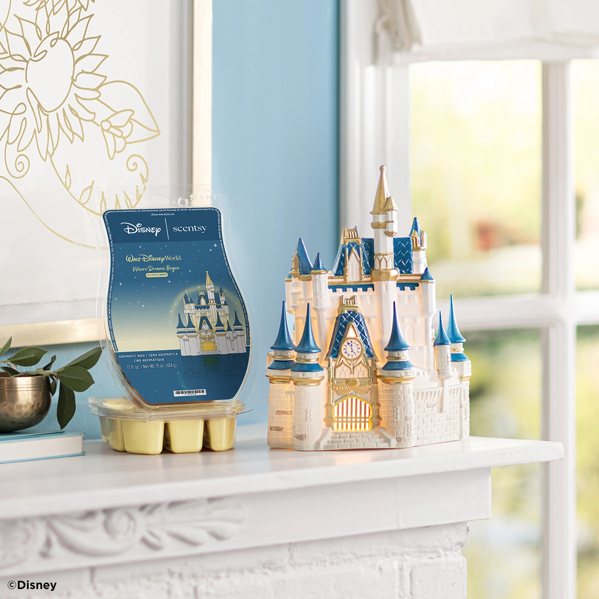 Cinderella Castle Scentsy Warmer 