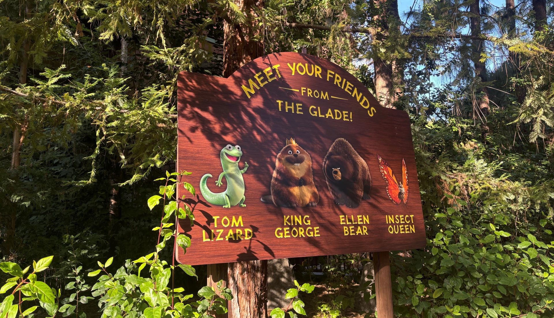 Meet your friends from the glade at redwood creek challenge trail 1