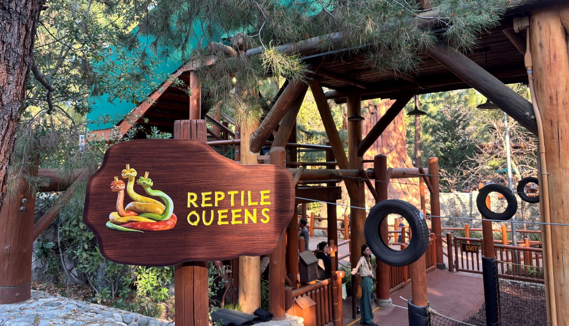 Reptile queens at redwood creek challenge trail 1