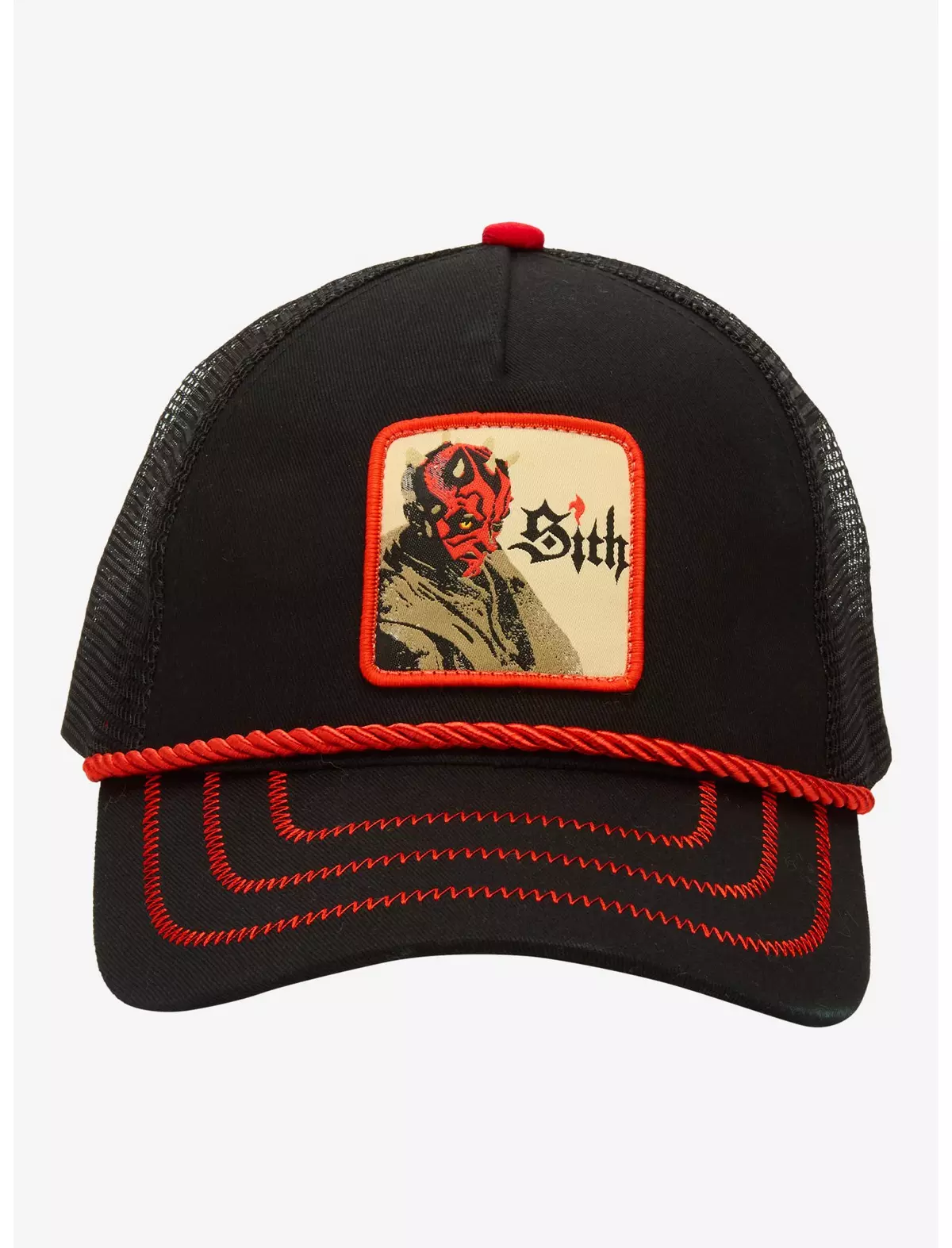 Star Wars Darth Maul Trucker Hat | The Main Street Mouse Star Wars Darth Maul Trucker Hat