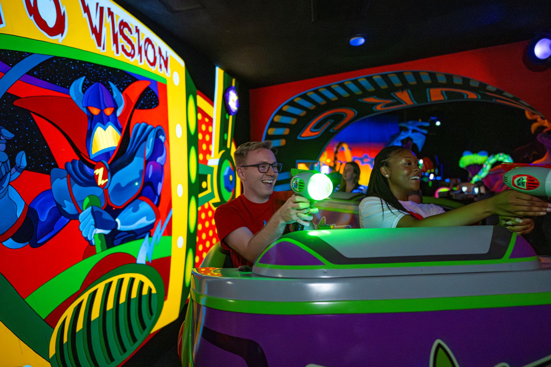 Buzz lightyears space ranger spin at magic kingdom