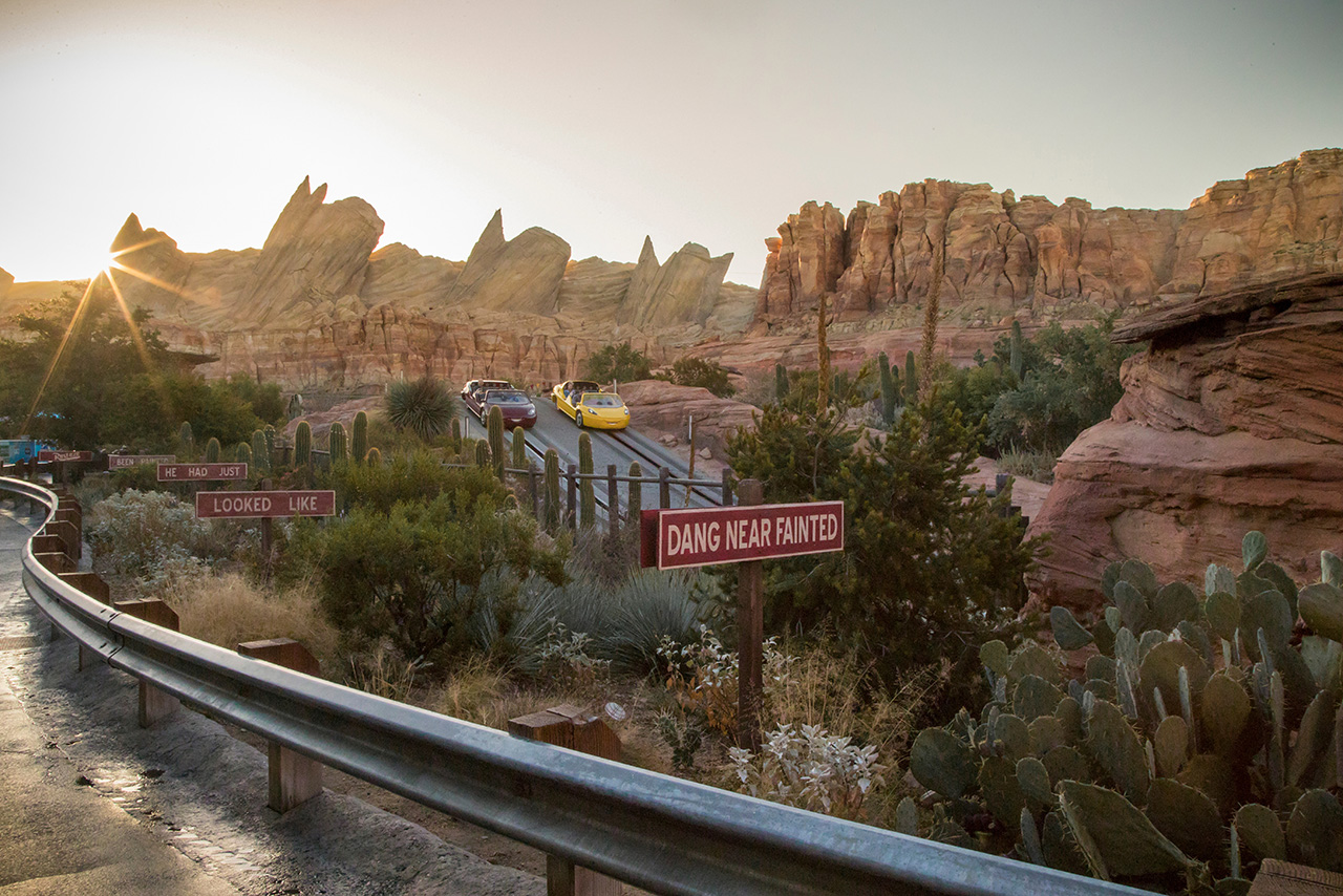 Cars Land in Disney Adventure Park