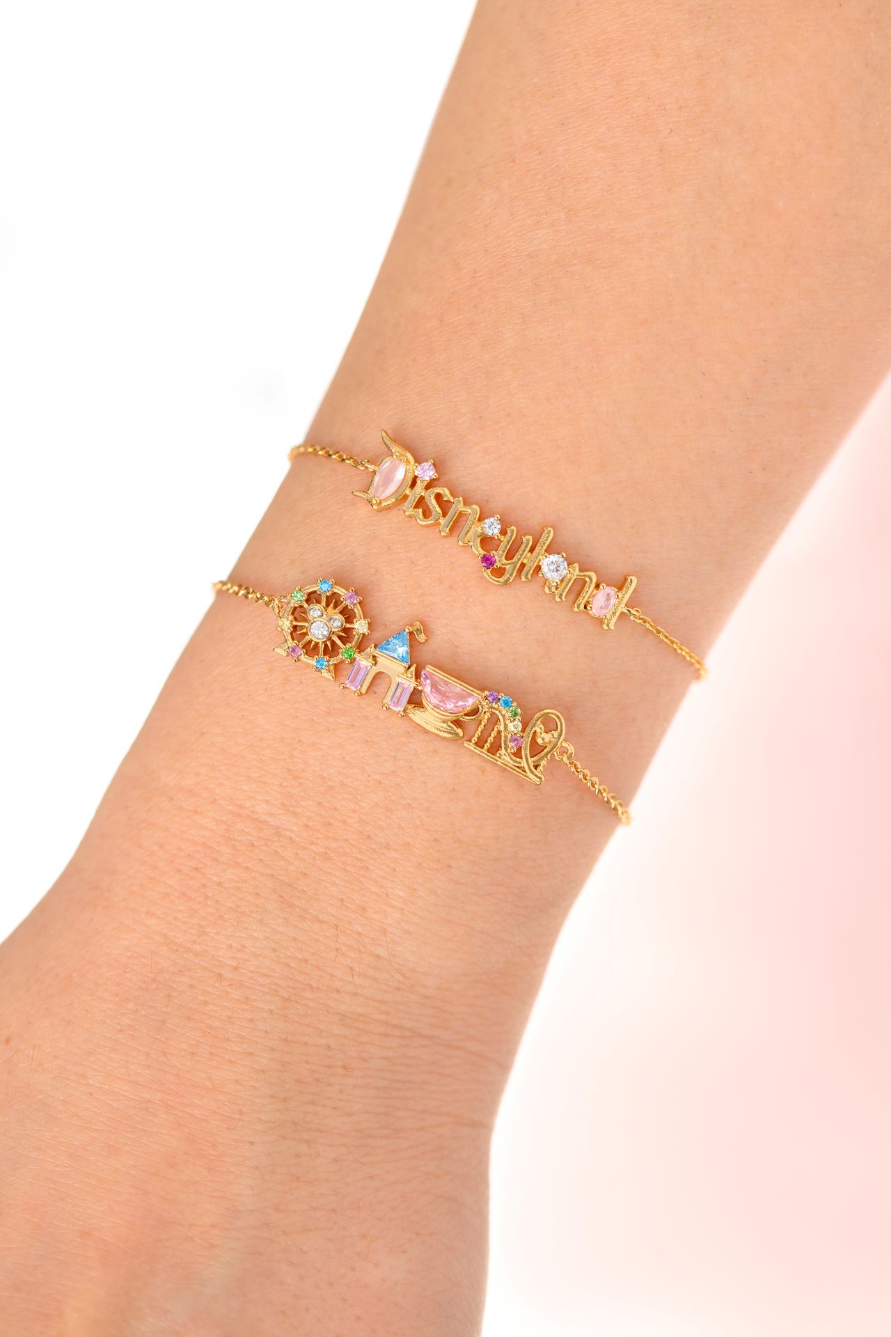 Disney park logo and icon bracelets
