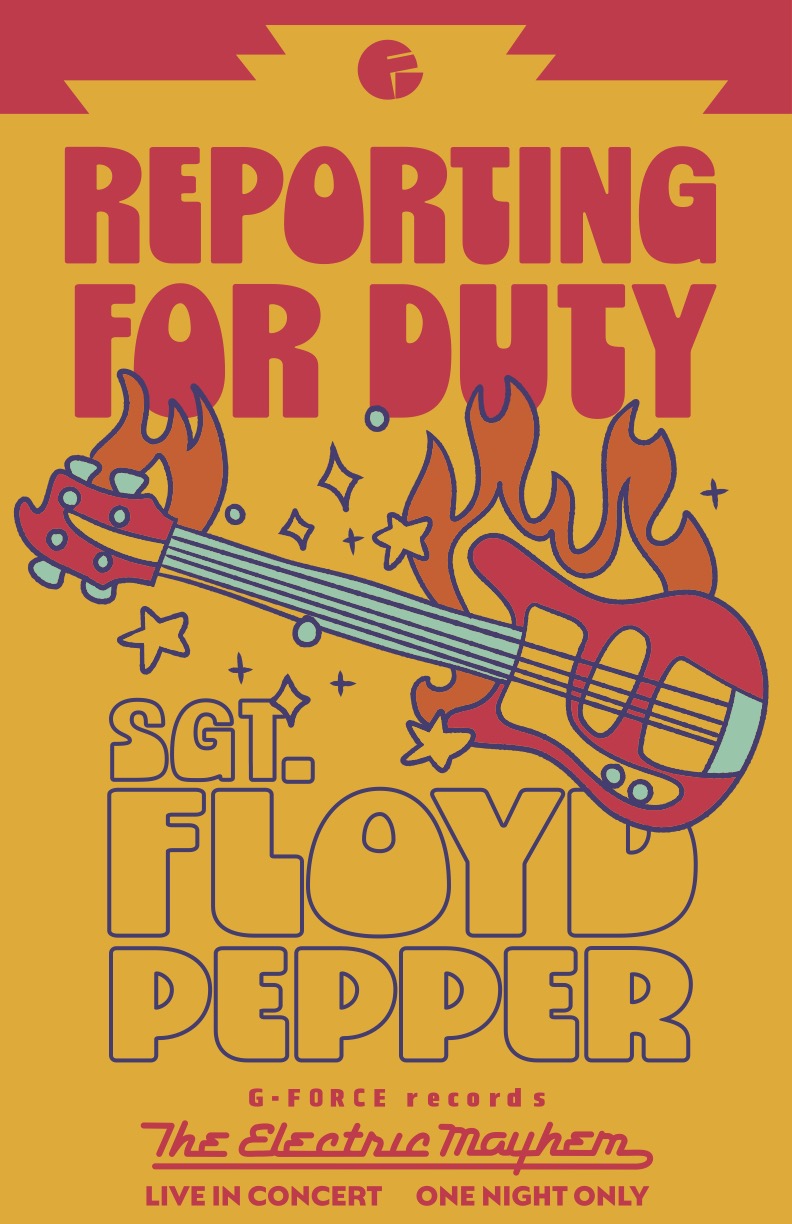 Exterior Queue TBD Size FORK0C07 Concert Wheatpaste Floyd B