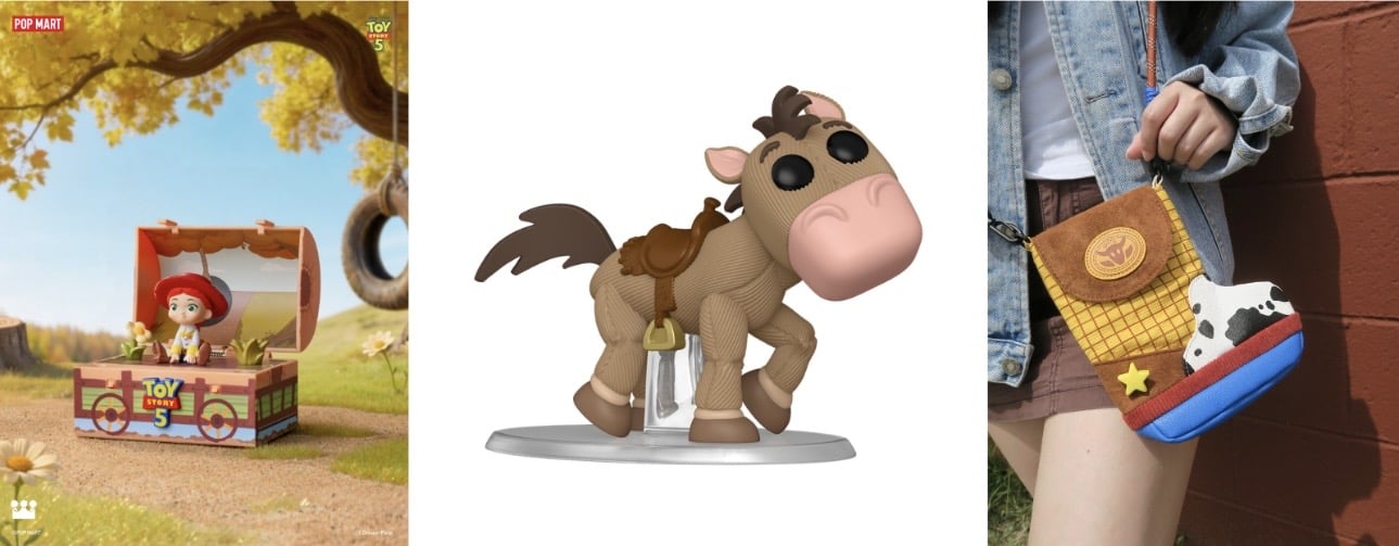 New Toy Story 5 Merch from Funko MINISO and POP MART