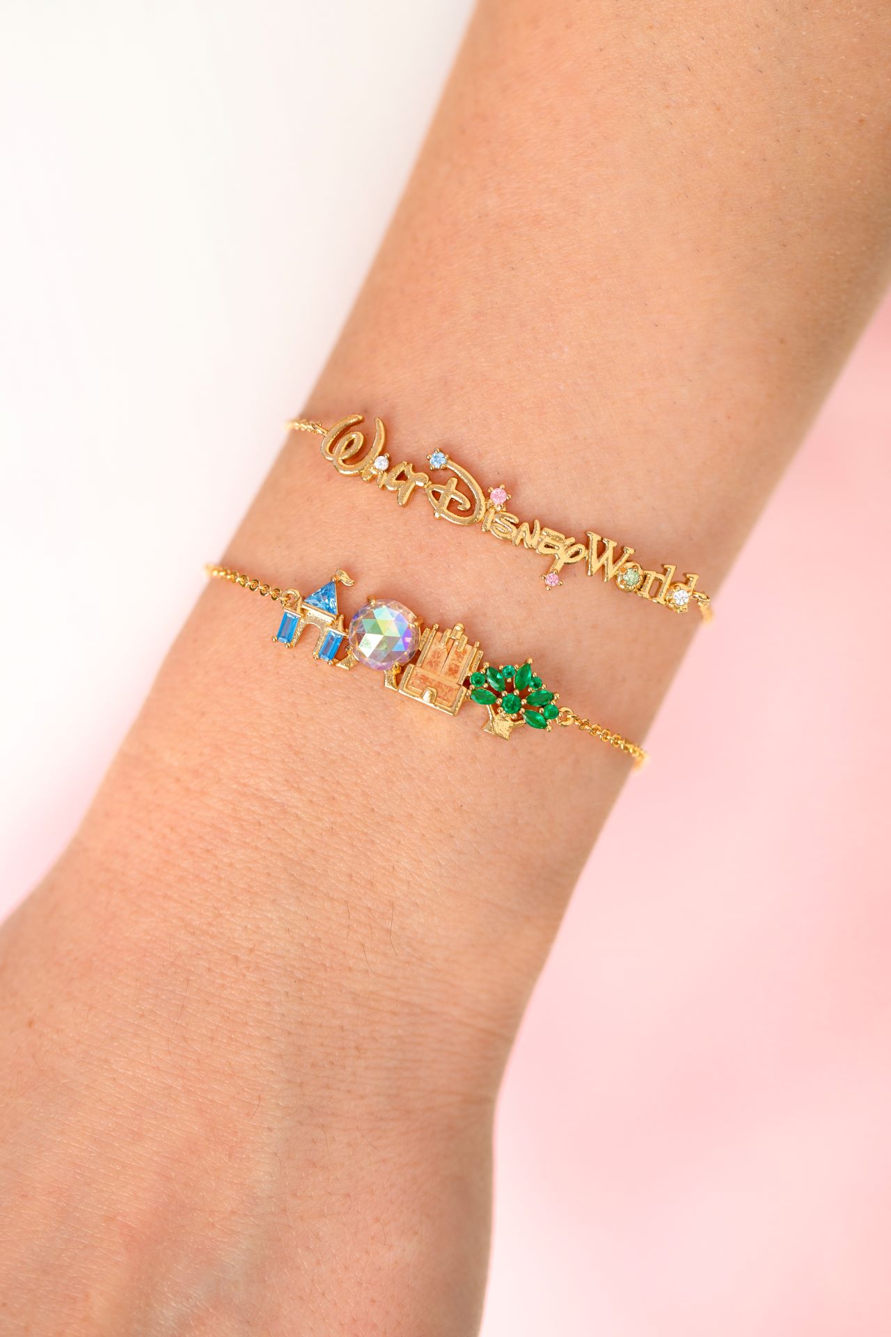 Logo and icon bracelets disney parks