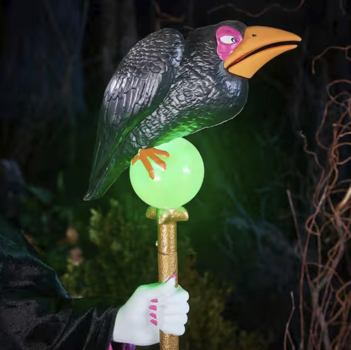 Maleficent Halloween Decoration Raven | The Main Street Mouse Maleficent Halloween Decoration Raven