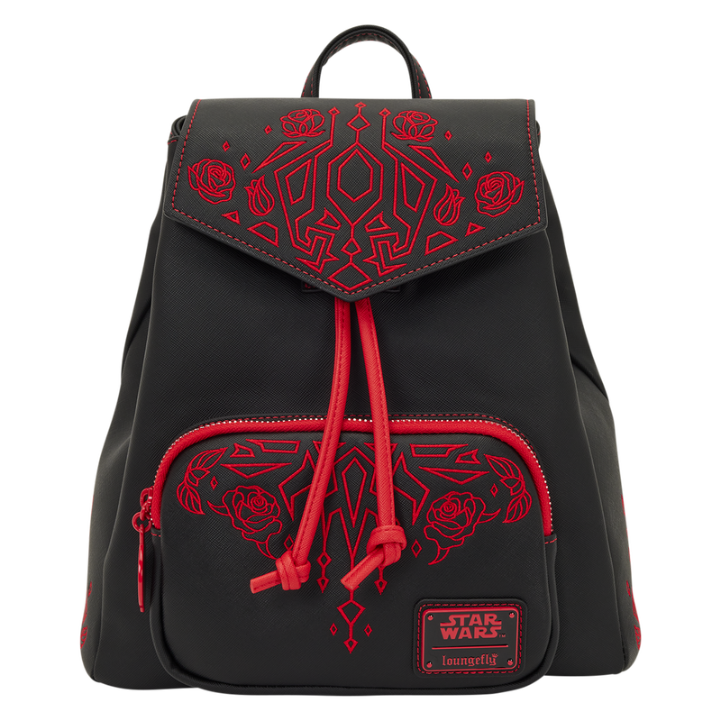STAR WARS™ Darth Maul Drawstring Mini Backpack | The Main Street Mouse Star Wars™ Darth Maul Drawstring Mini Backpack
