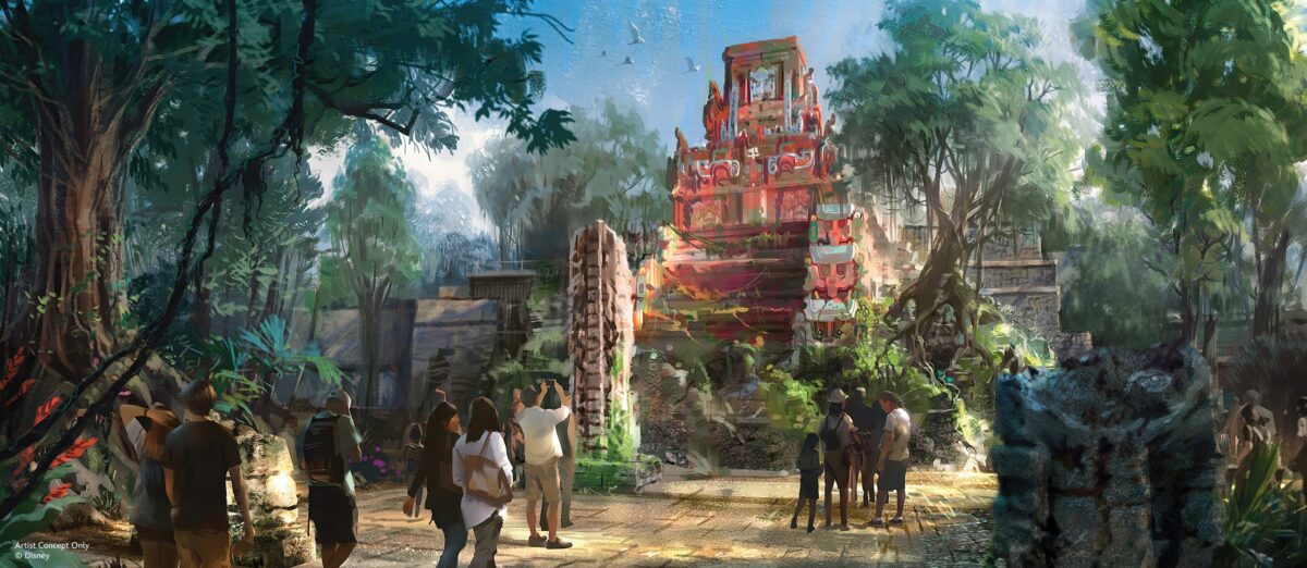 WDW Tropical Americas Indiana Jones Attraction Exterior scaled