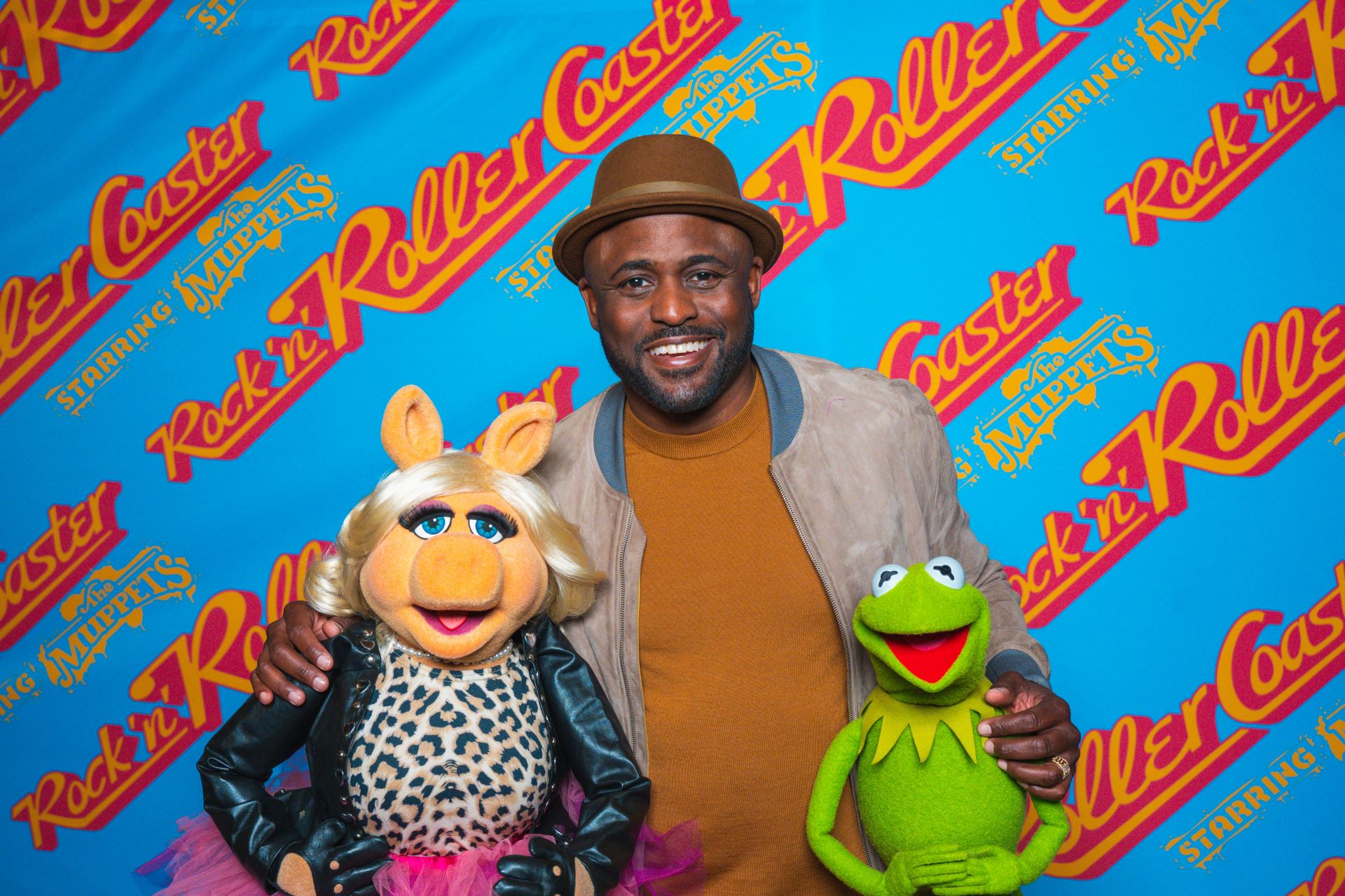 Wayne Brady with The Muppets