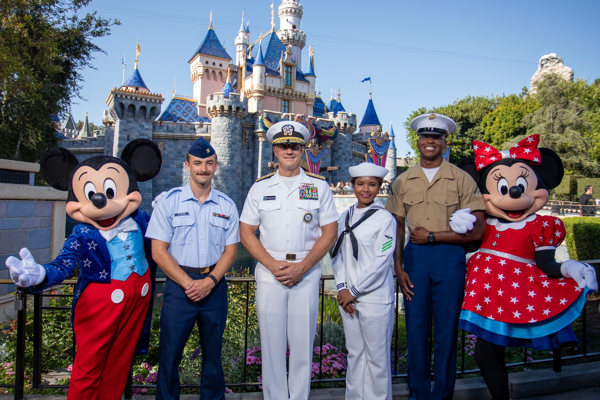 Disneyland Hosts La Fleet Week Celebration for Us Navy and Marines