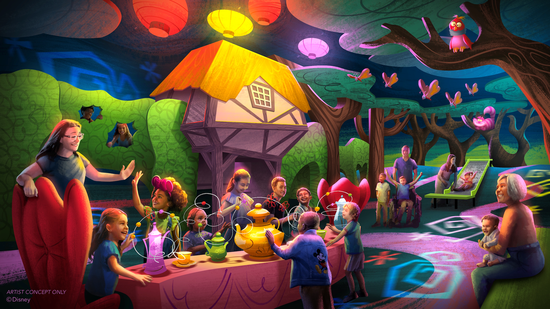 Disney Reveals New Magic of Disney Animation Experience | The Main Street Mouse 2026 wdw drawn to wonderland rendering