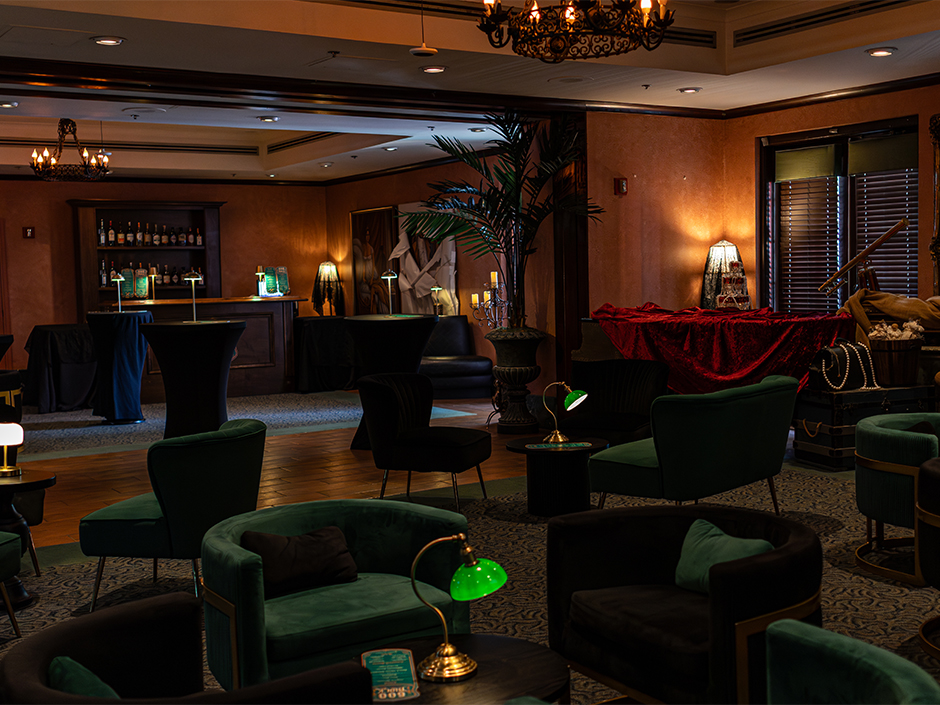 600 Block Speakeasy Sitting Area