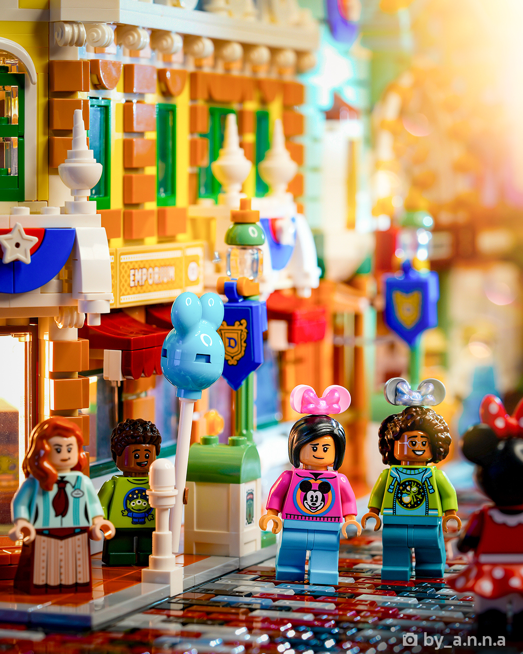 Main Stret Usa Lego Disneyland 9
