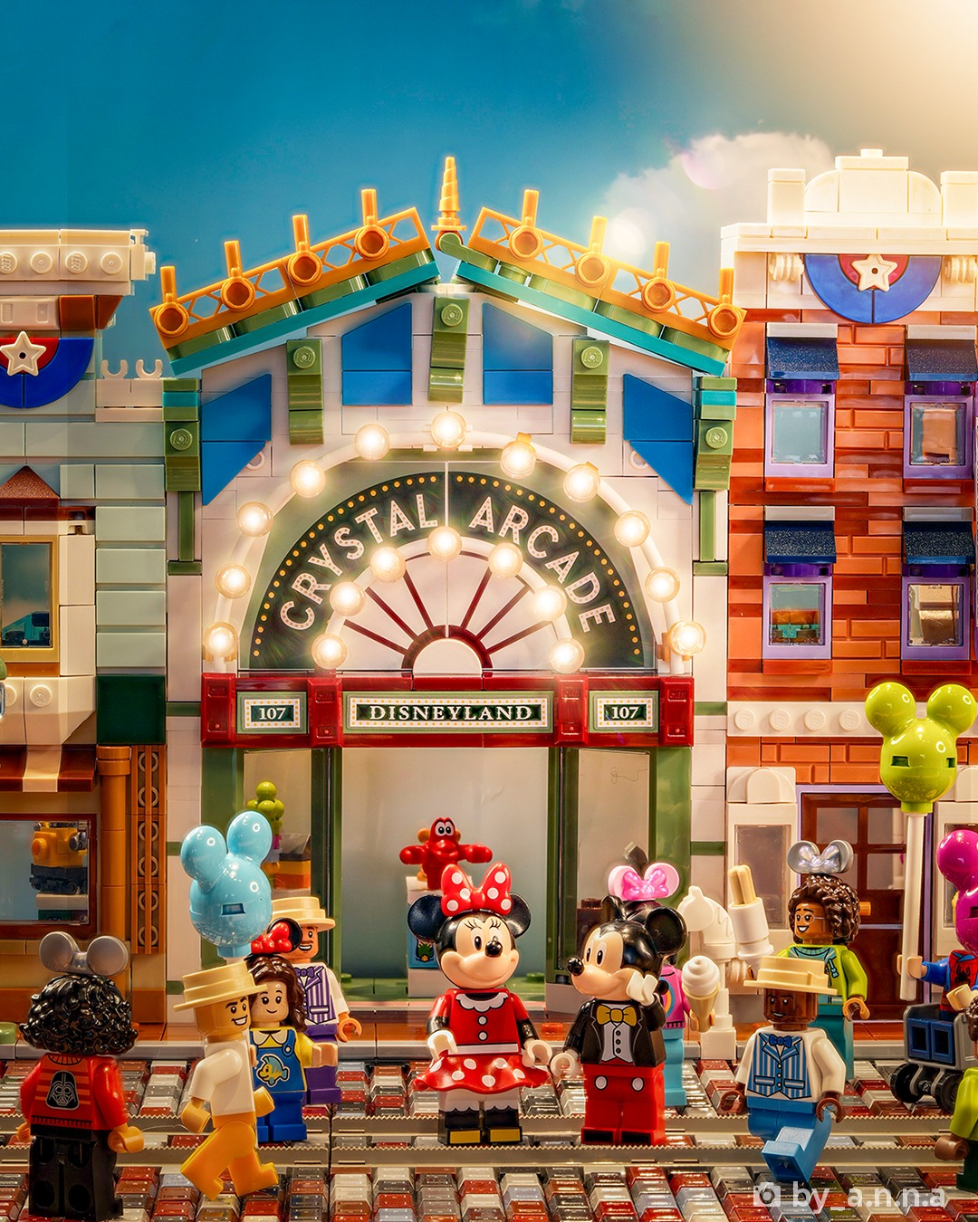 Main Stret Usa Lego Disneyland 6