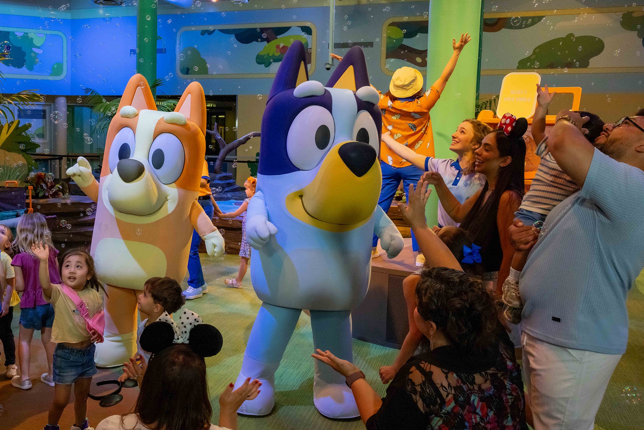Blueys Wild World at Conservation Station is a playful and immersive experience sure to leave you smiling With mates all around familiar tunes will get you moving and grooving all with an animal twist The newest addition to Disneys Animal Kingdom Theme Park opens on May 26 in time for Cool KIDS SUMMER | The Main Street Mouse Blueys Wild World at Conservation Station is a Playful and Immersive Experience Sure to Leave You Smiling With mates all Around Familiar Tunes will Get You Moving and Grooving All with an Animal Twist the Newest Addition to Disney's Animal Kingdom Theme Park opens on May 26 in time for Cool KIDS' SUMMER.