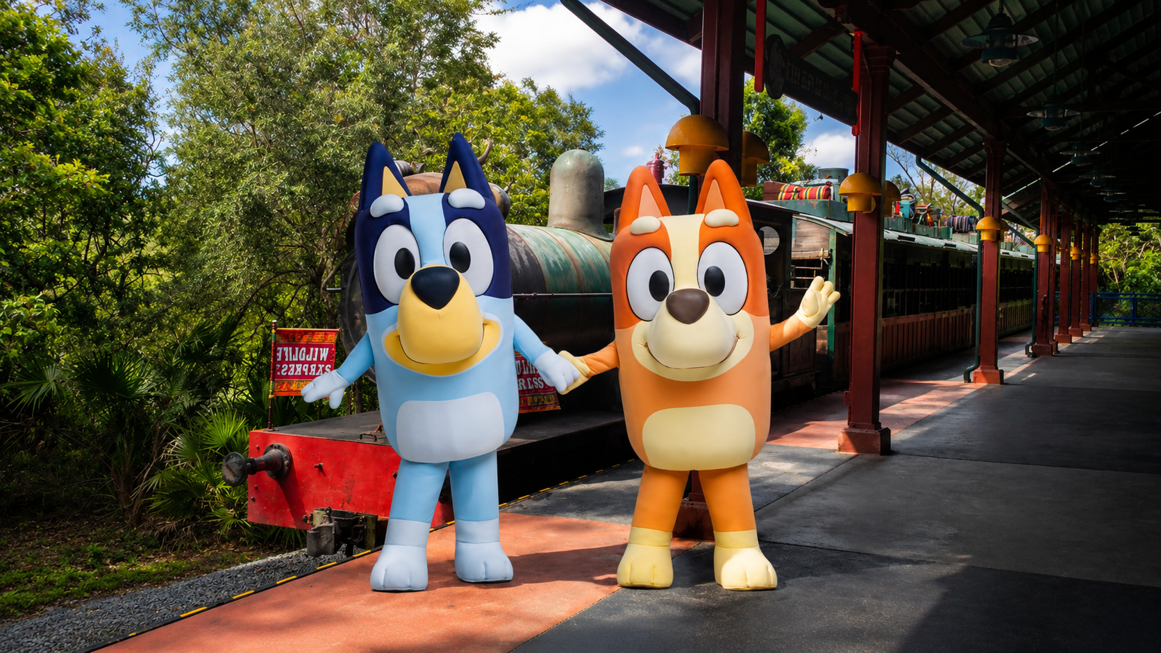 How to Join the Virtual Queue for Blueys Wild World at Conservation Station