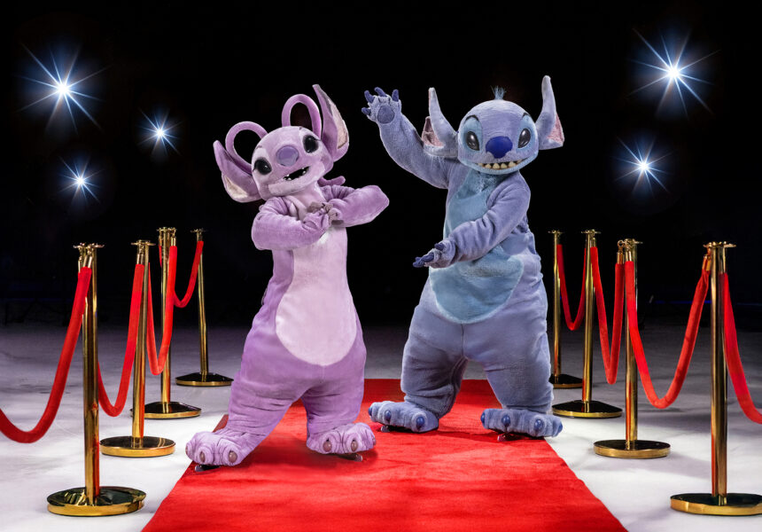Stitch and Angel Disney on Ice