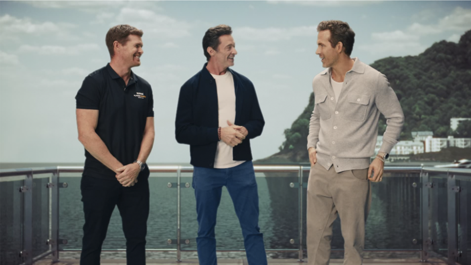 Disney+ Greenlights New Docuseries Following Hugh Jackman Ryan Reynolds and Sailgps Bonds Flying Roos Team