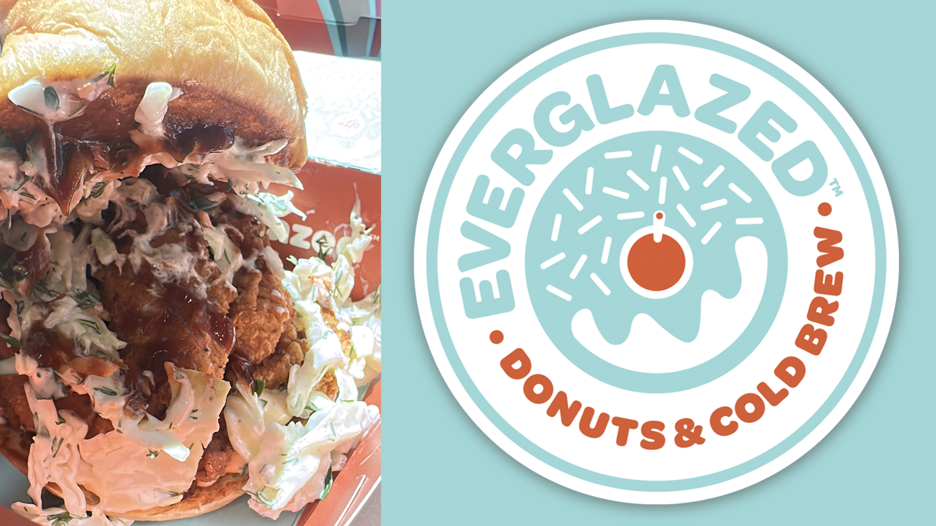 Review the Funky Chicken Sandwich at Everglazed Disney Springs