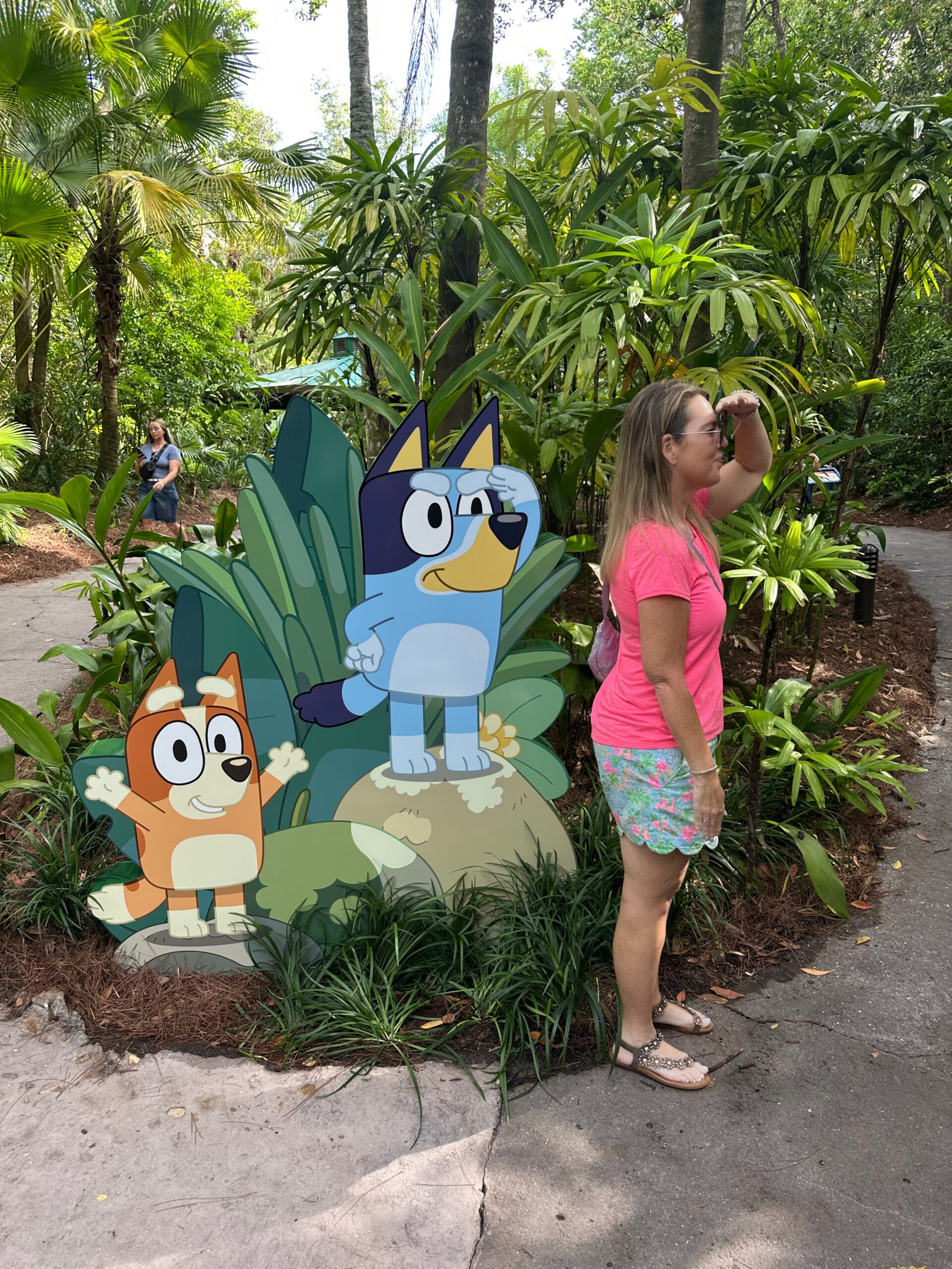 Bluey Photo Op Animal Kingdom