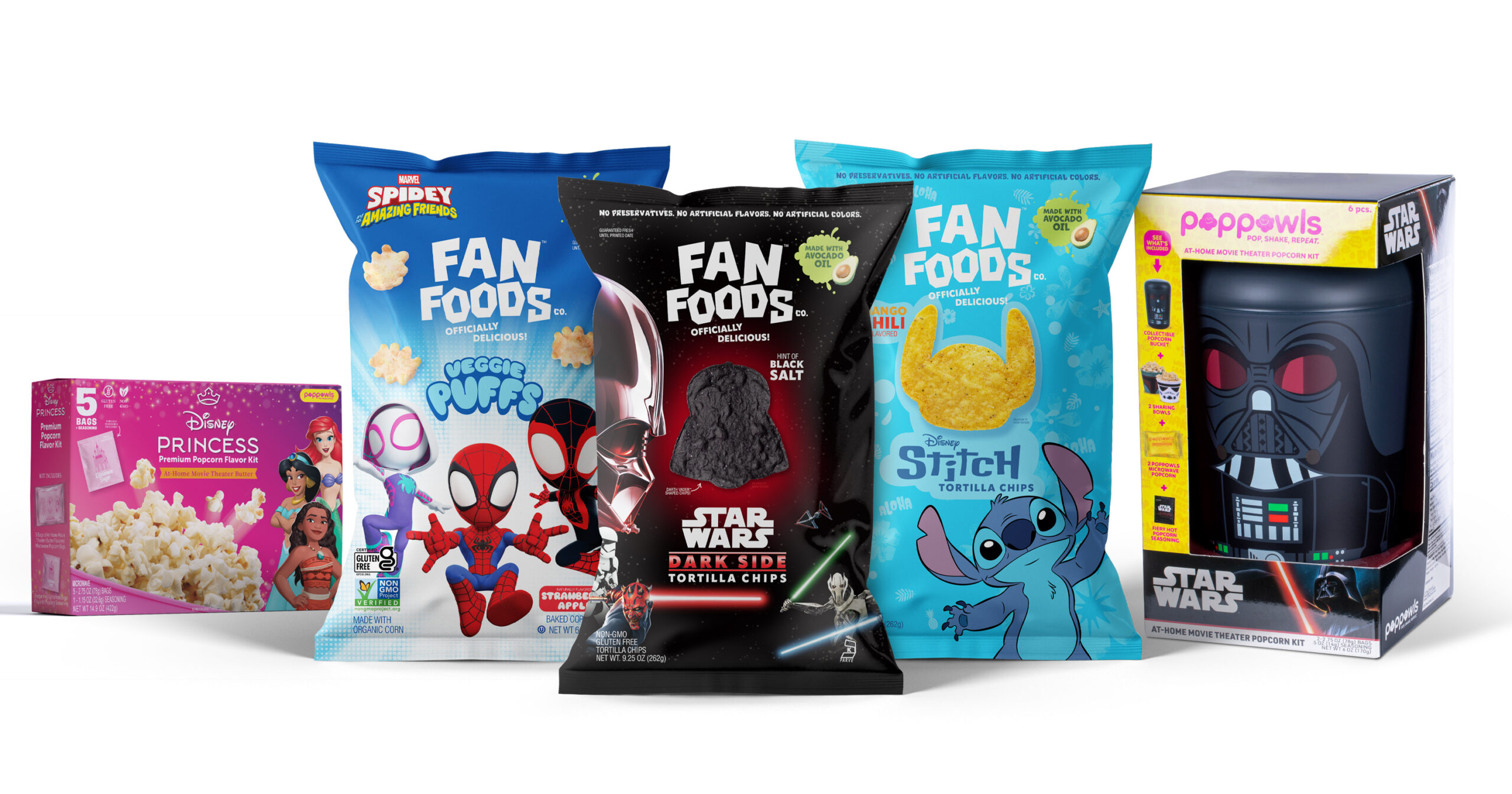 Fan Foods and Poppowls Launch Disney Marvel Star Wars Snacks at Walmart and Target | The Main Street Mouse Fan Foods and Poppowls Launch Disney Marvel Star Wars Snacks at Walmart and Target