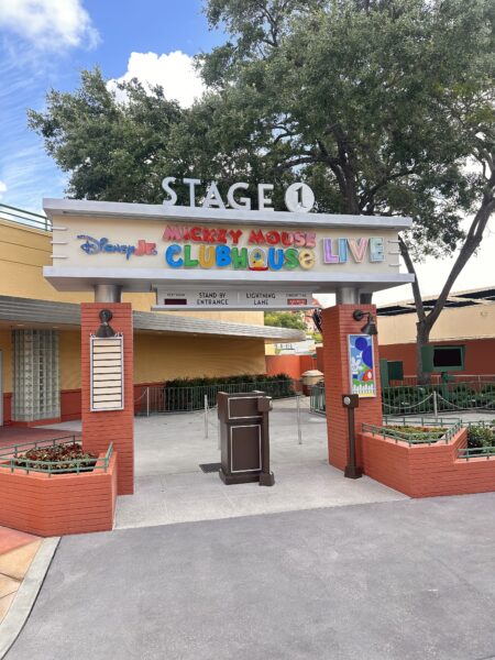 the Walt Disney Studios Courtyard Mickey Mouse Clubhouse