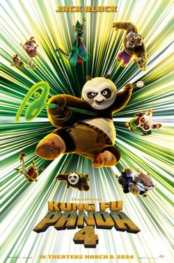Kung fu panda 4 poster