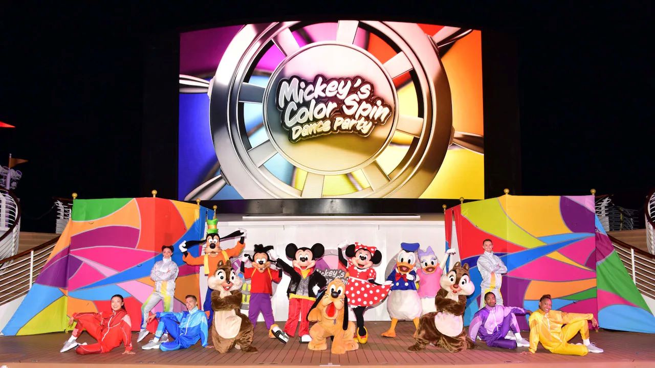 MickeysColorSpinDanceParty | The Main Street Mouse Mickeys color spin dance party