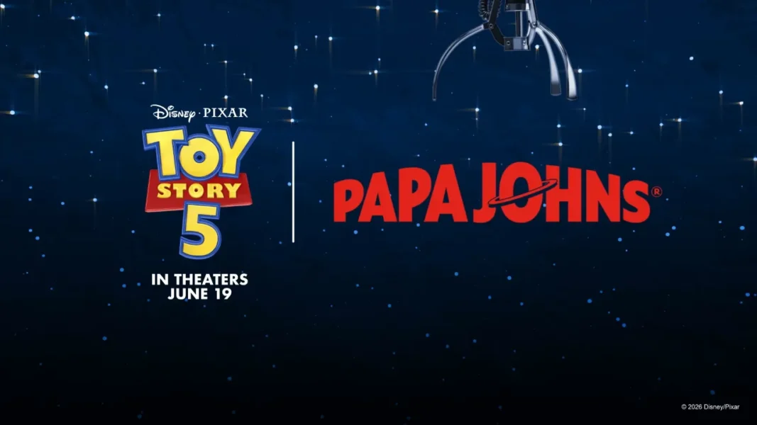 Papa Johns and Toy Story 5 Pizza Collab Announced