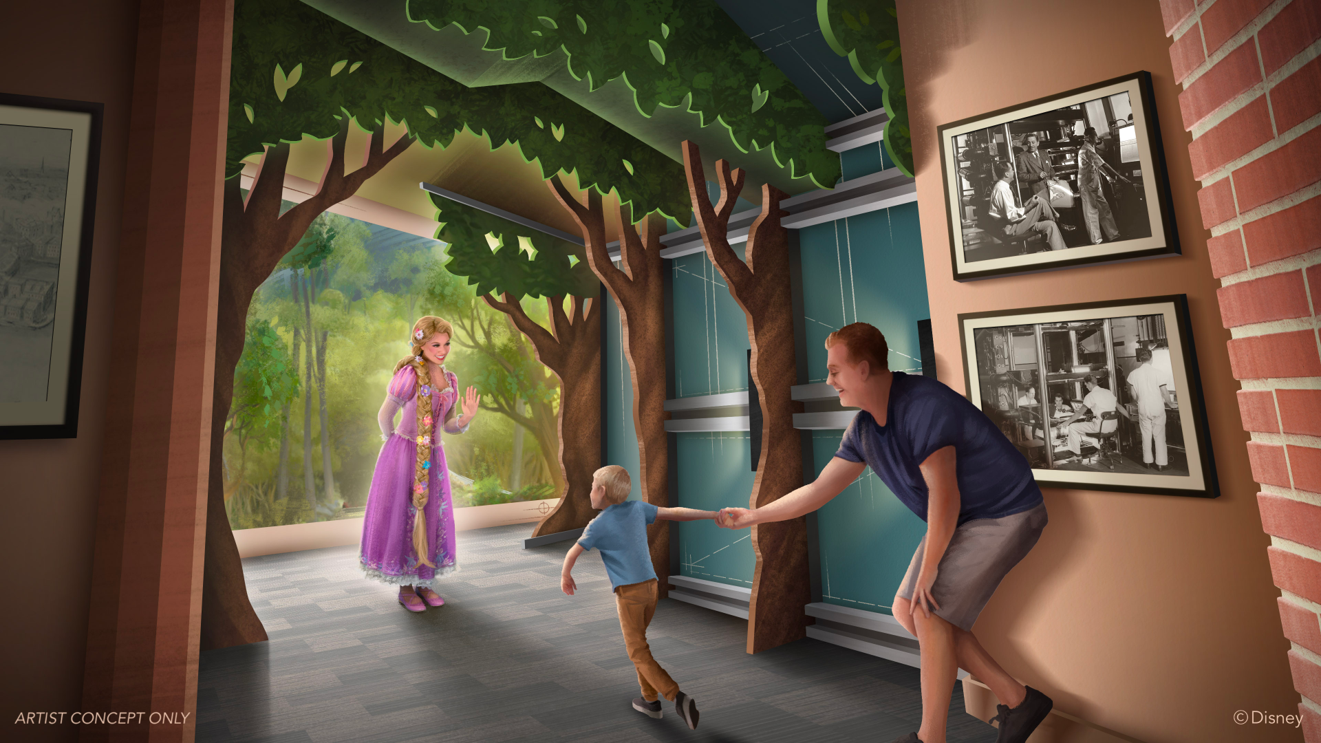 RapunzelatOffthePageatDisneysHollywoodStudios2026 | The Main Street Mouse Rapunzel at off the page at disneys hollywood studios 2026