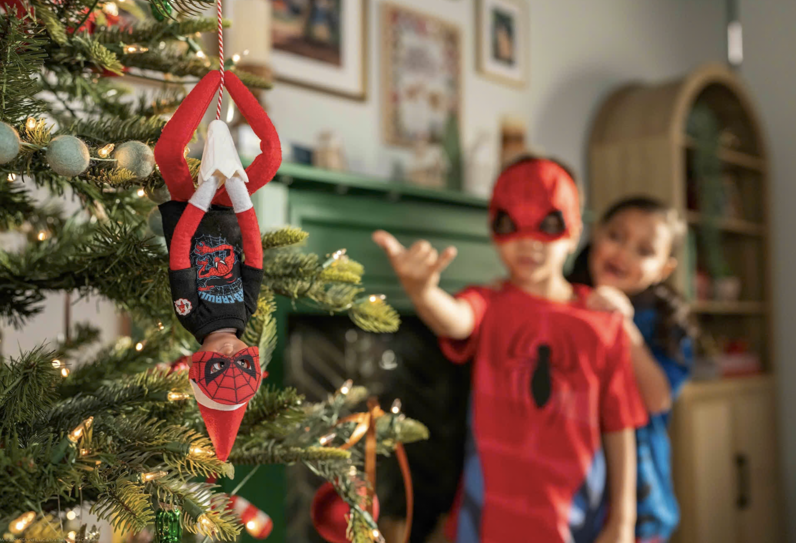 SpiderMan from Marvel Elf on a Shelf | The Main Street Mouse Spider man from Marvel Elf on a Shelf